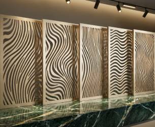 Partition PU Stone